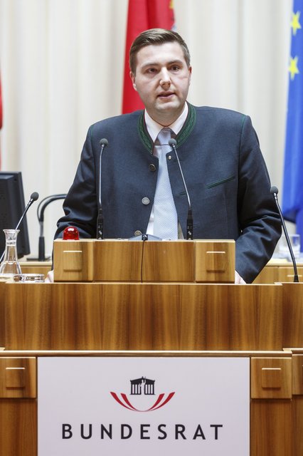 Bundesrat Michael Raml rückt in die Stadtregierung auf. | Foto: Parlamentsdirektion/Bildagentur Zolles KG/Christian Hofer