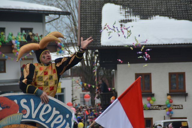 Der "Habeditz" übernahm in Niederndorf die Regentschaft.