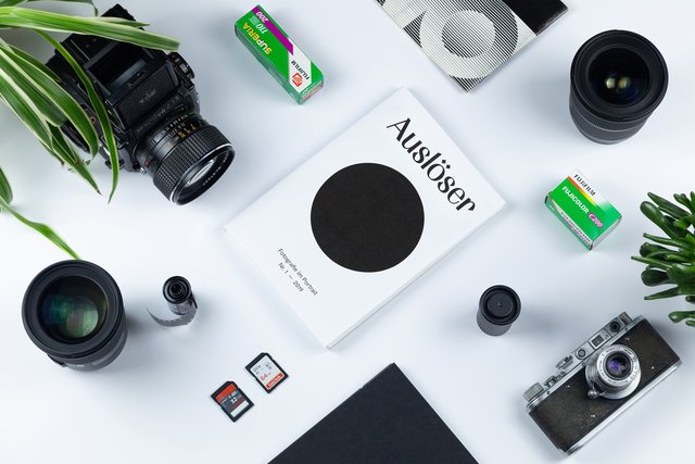 Das neue Fotomagazin "Auslöser" gibt es seit März. | Foto: Auslöser