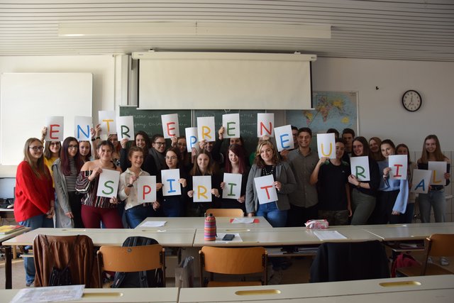 Wir haben den entrepreneurial spirit!