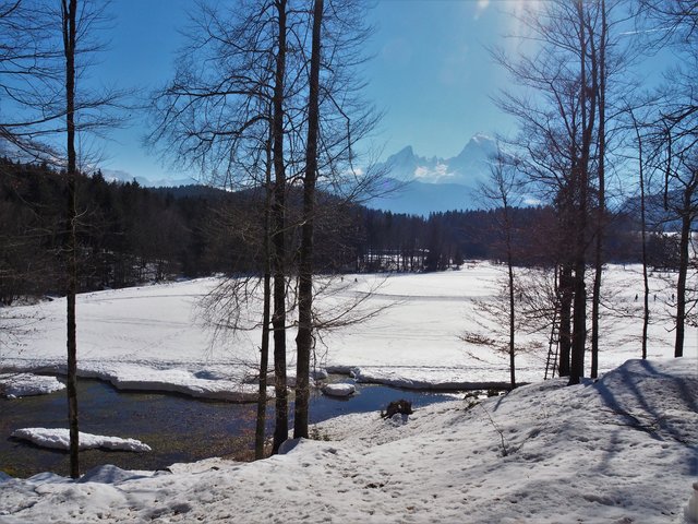 Die Hochebene beim Aschauer Weiher/Bischofswiesen
