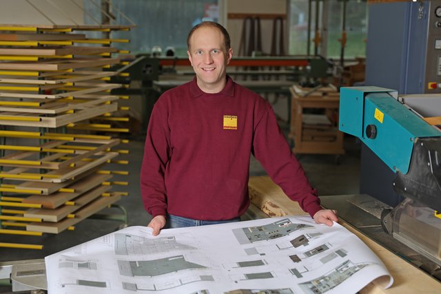 Tischlermeister Andreas Murauer. | Foto: Murauer