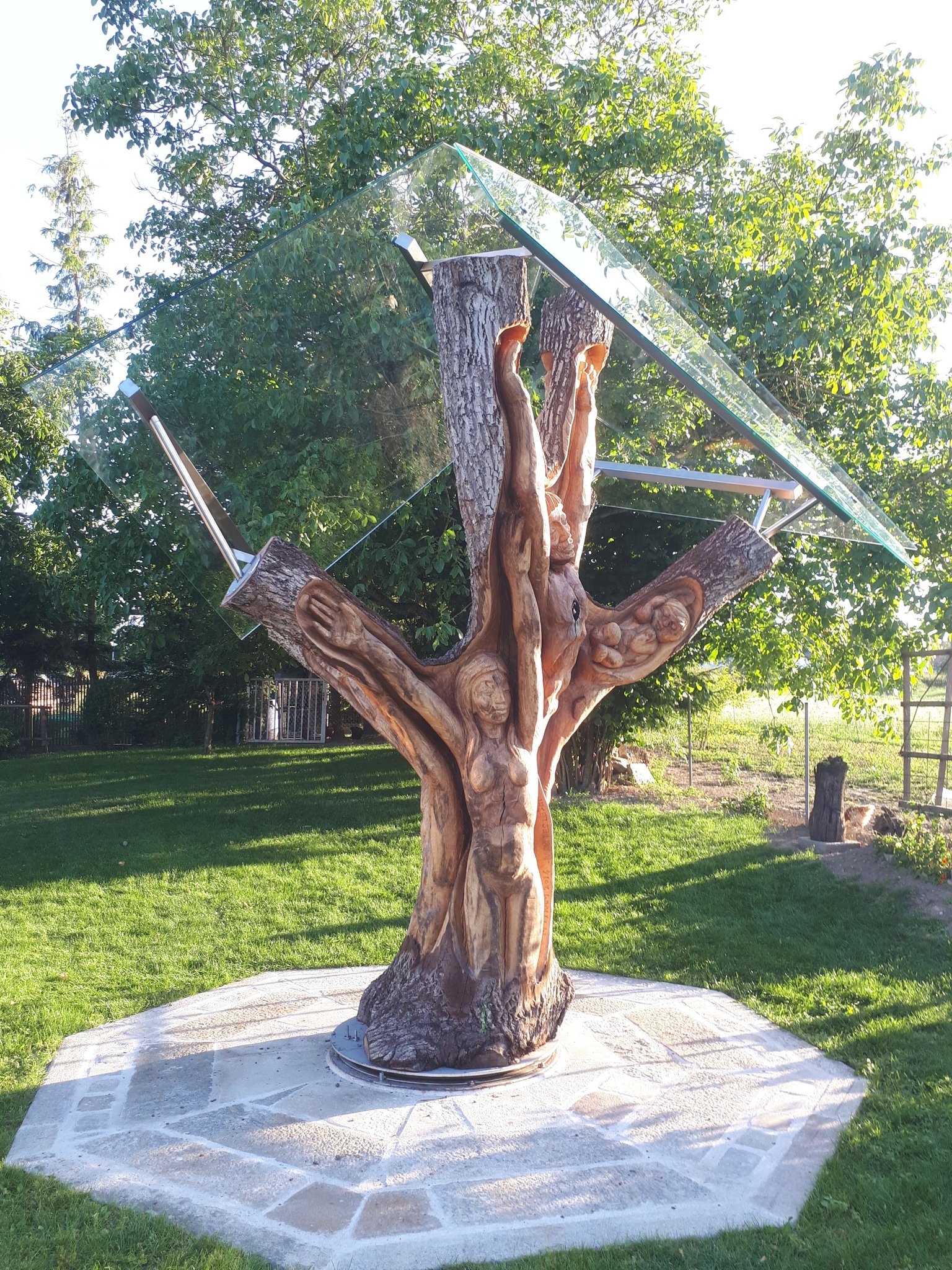 Kunstwerk im eigenen Garten "Mein Baum des Lebens" Ried