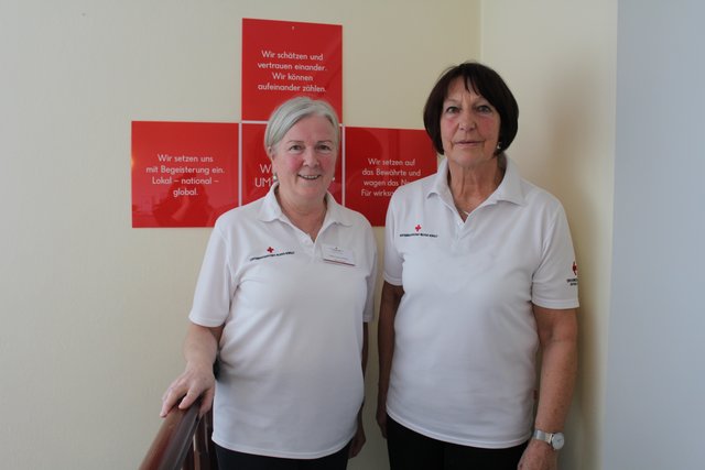 Maria Humer und Elisabeth Waschak vom Mobilen Hospiz Schärding.