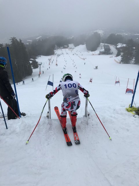 Paul Achenrainer beim Start der Tiroler Meisterschaften. 
 | Foto: Gerald Zangerl