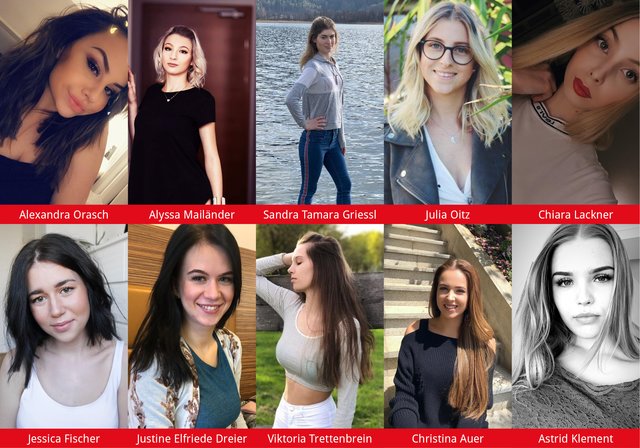 Welche dieser Kärntnerinnen bekommt die WOCHE-"Wild Card" für die "Miss Kärnten-Wahl 2019"