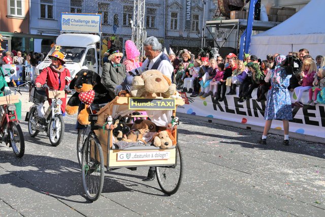 1. Platz, Einzelbewertung, Hunde-Taxi, Heribert Sattler