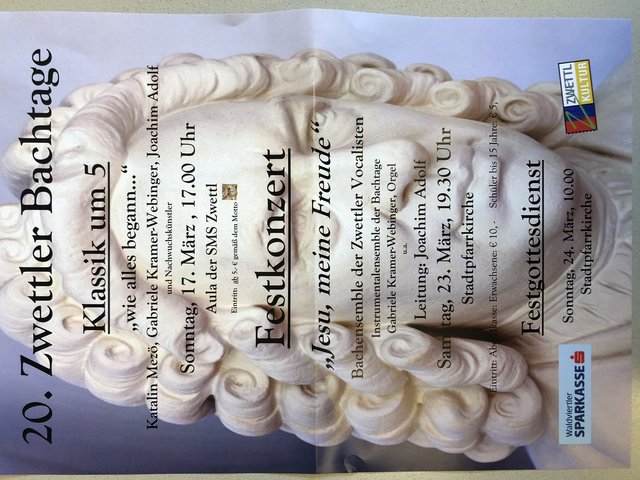 Klassik um 5, Festkonzert und Festgottesdienst an drei Tagen.
