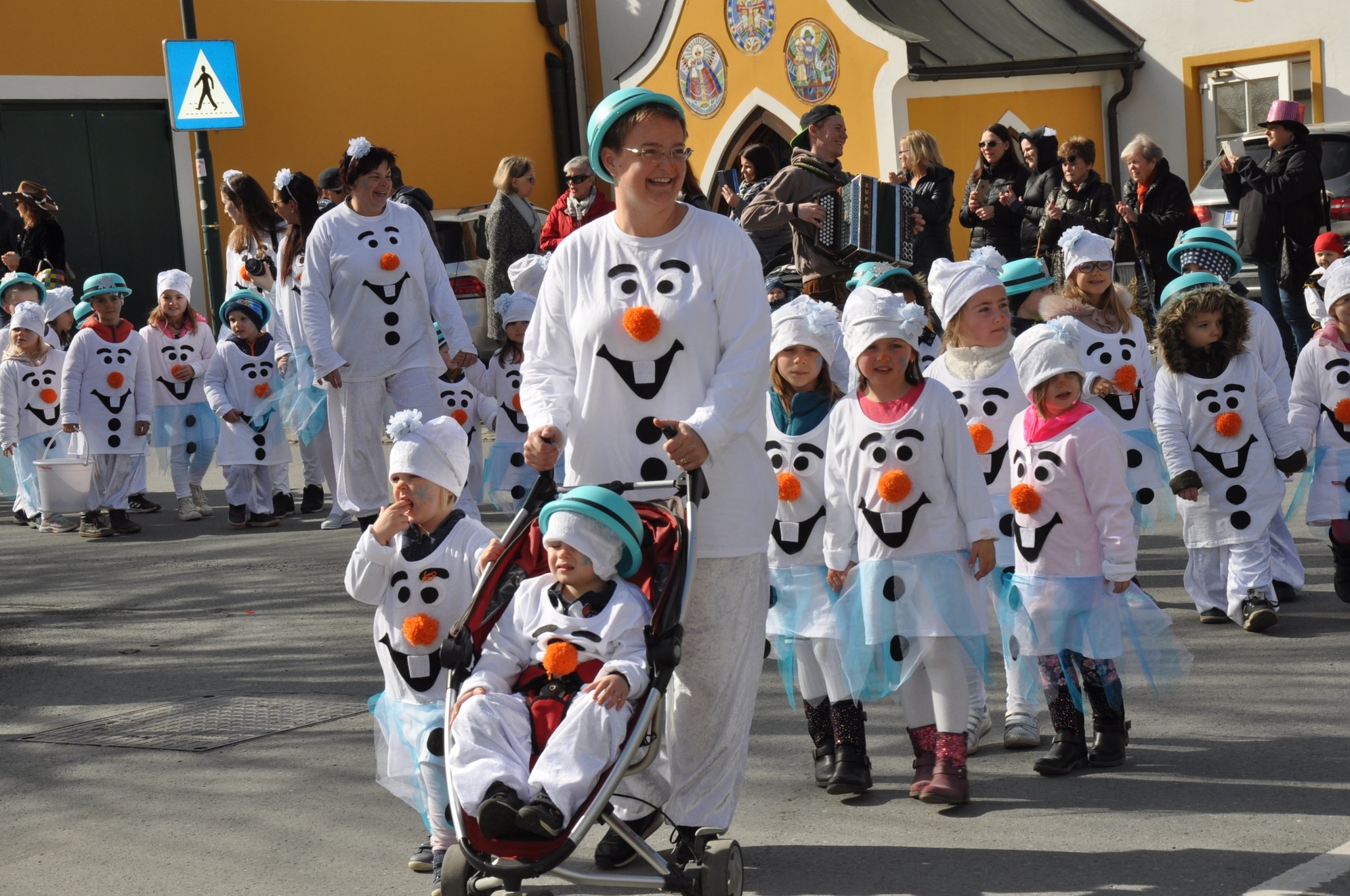 Auch in Frauental wurde der Fasching gefeiert: Kindergarten, Kinderhaus