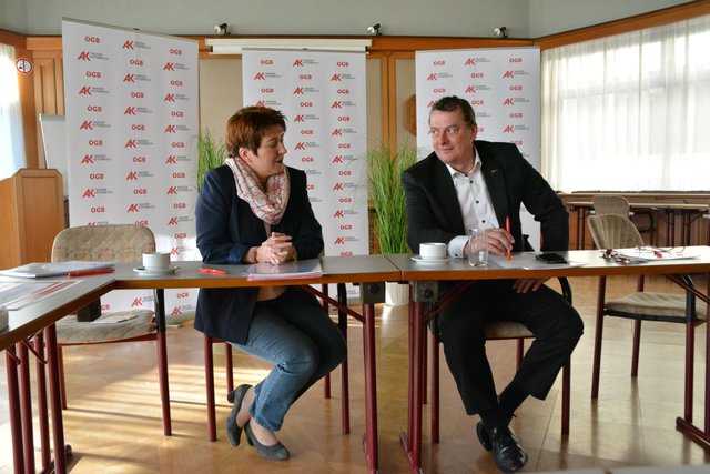 Susanna Stangl und Horst Pammer berichten von altbekannten und neuen Themen, welche die Arbeiterkammer beschäftigen