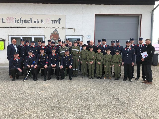 Die Mitglieder der Freiwilligen Feuerwehr St. Michael ob der Gurk | Foto: KK (3)