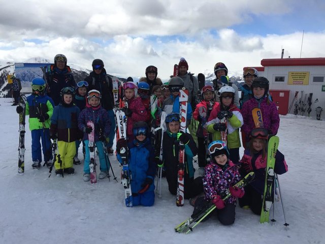 Die Kinder der Volksschule Steinfeld hatten viel Spaß am Goldeck | Foto: VS Steinfeld