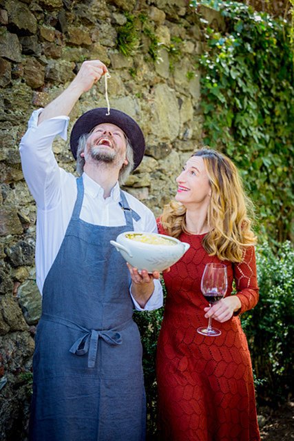 Die Gastronomen Silvia und Josef Trippolt vom Restaurant "Trippolt Zum Bären" in Bad St. Leonhard