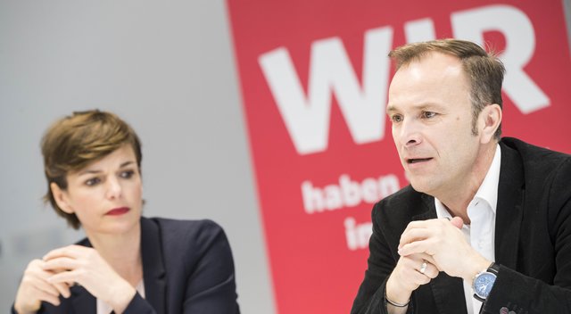 SPÖ-Bundesparteivorsitzende Pamela Rendi-Wagner und SPÖ-Vizebürgermeister Bernhard Auinger | Foto: Neumayr
