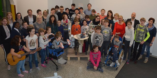 Ein Maturaprojekt verschaffte der Sonderschule Frauenkirchen einen Keramikofen. | Foto: ASO Frauenkirchen