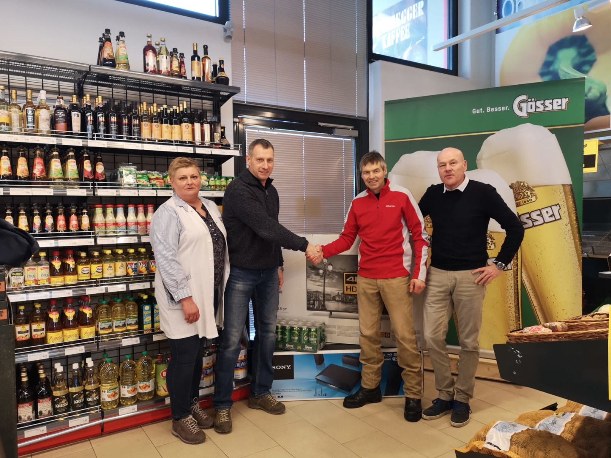Glucklicher Gewinner Bei Der Firma Braunegger Kg Tirol