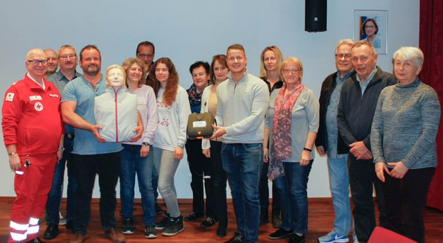 Kostenlose Defi-Schulung in Muckendorf-Wipfing.