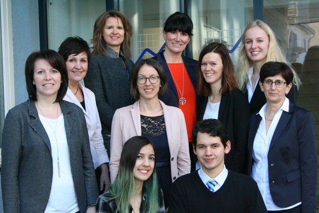 Am Bild: Höfler, Griebichler, Wesonig, Schickhofer, Lang-Raith, Leiner, Schinnerl, Santner (v.l.) und Engel, Englisch.