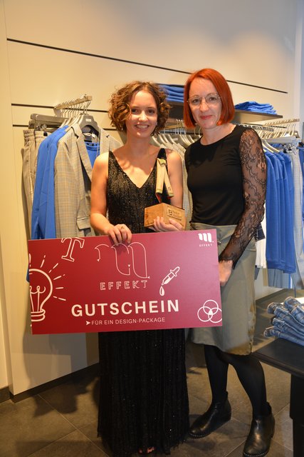 Lisa-Marie Knauhs freut sich schon auf die kreative Zusammenarbeit mit Michaela Eibl-Lenane von der Werbeagentur "Der M-Effekt".