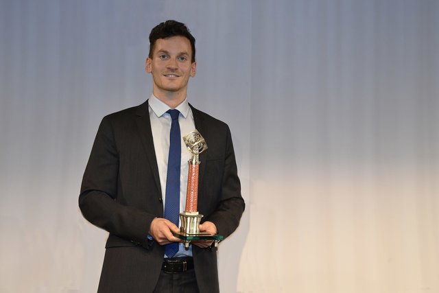 Georg Feichtinger aus Aspach wurde für seine herausragende Studienleistung und Masterarbeit mit dem Chimney Award der FH OÖ Campus Steyr ausgezeichnet. | Foto: FH OÖ