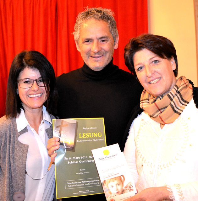 Karin und Rudi Unterluggauer, Haydn Holzbau, mit Regina Allmann