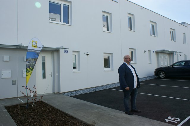Schlüsselübergabe Südhangstraße, Zwettl  | Foto: Tanja Schweigler