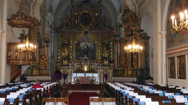 noch leere Kirche | Foto: Mit BiSS zur Kultur in Rechnitz