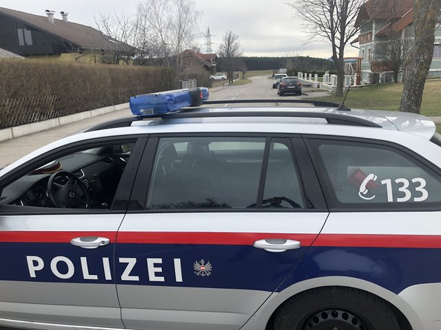 Nacht dem Unfall: Sperre für den Lokalaugenschein.