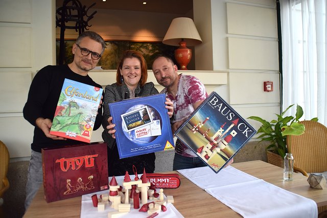Michael Göbharter, Marion Luger und Christian Luger