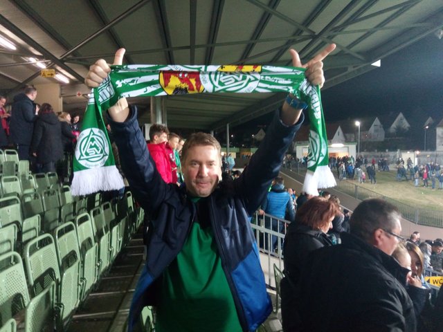 Jubelpose des Regionauts Werner ACHS nach dem 2:1 Sieg. | Foto: Walter Zwinger