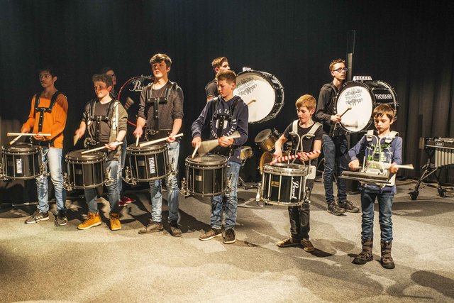 MDC Drumline Hallein und Drumline Munich