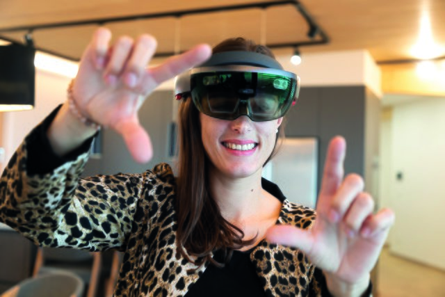 Holo-Technik macht den 3D-Rundgang möglich. | Foto: Oliver Wolf