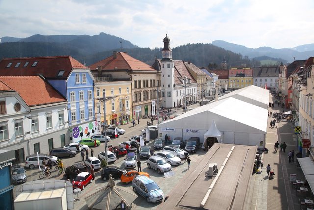 Die "Leobner Automesse" auf dem Hauptplatz und im Einkaufszentrum LCS findet heuer am 22. und 23. März statt. | Foto: Foto Freisinger