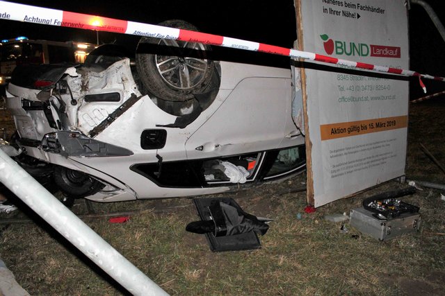 FF Dirnbach im Einsatz: Unfall mit Fahrerflucht - Südoststeiermark