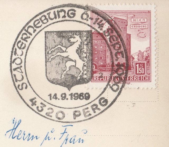 Eigener Sonderstempel zur Stadterhebung | Foto: Plank