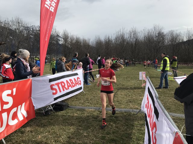 ULC-Talent Klara Dünser krönt ihr Premiere bei österreichischen Meisterschaften mit Silber in der U14-Klasse | Foto: Tiroler Leichtathletikverband (TLV)