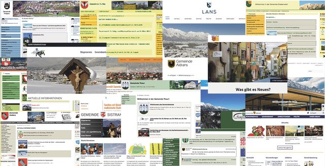 Ein durchmischtes Bild: Die Webseiten der Gemeinden sind sehr unterschiedlicher Qualität.