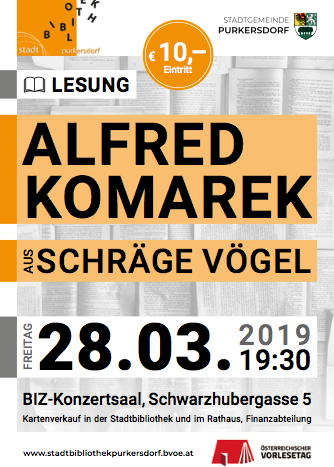 "Schräge Vögel" landen beim Vorlesetag in Purkersdorf.