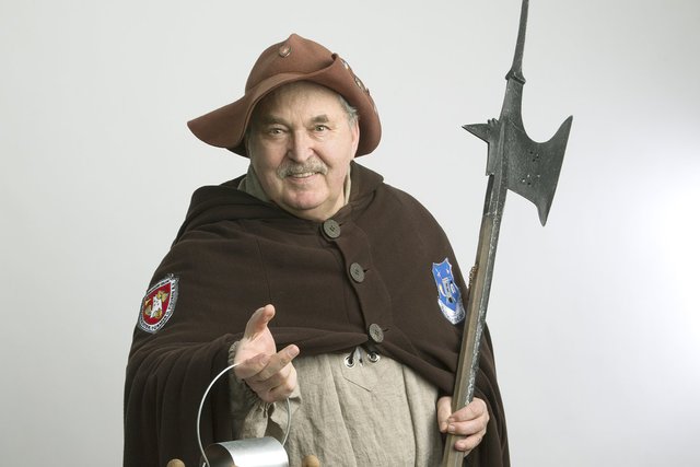 Der Nachtwächter von Ottakring: Gerhard Spitz.  | Foto: Ulrike Wieser