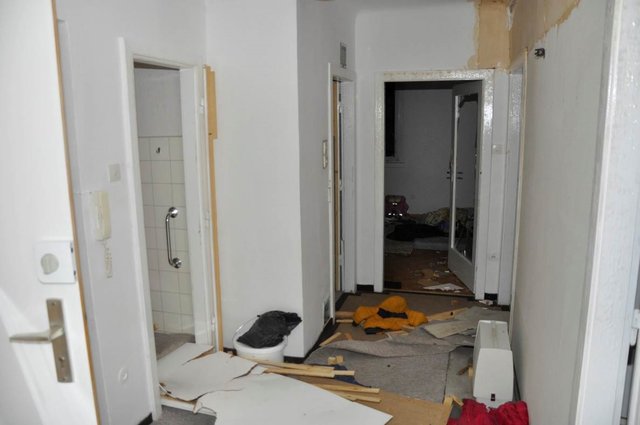 Durch die Gasexplosion wurde die Wohnung verwüstet. | Foto: Foto: LPD Wien