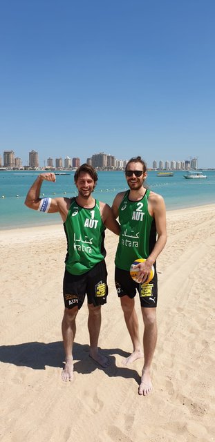 Erster Saisonsieg für Kunert/Müllner in Doha