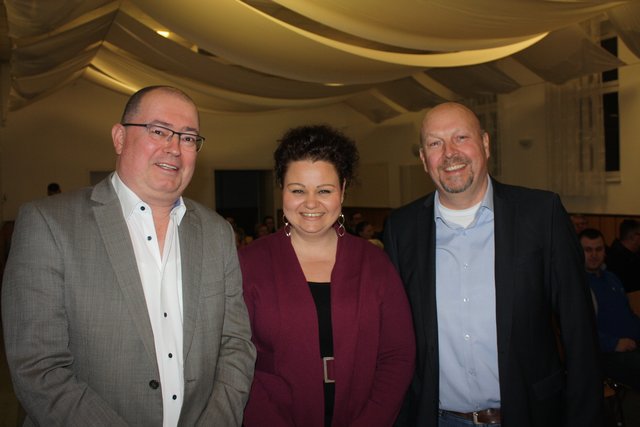 Von links nach rechts: Markus Lechner, Andrea Man, Michael Dihlmann