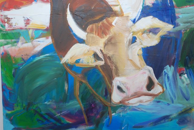 Kuh von Christiane Wratschko.