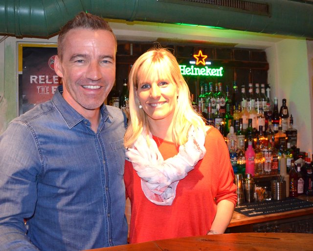 Gastgeber Joschi und Christina Peharz