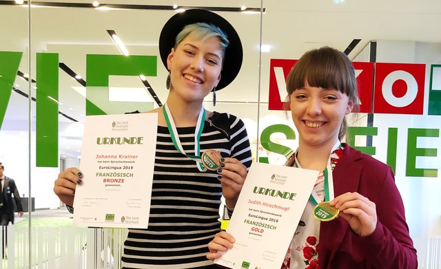 Das erfolgreiche Duo: Judith Hirschmugl (r.) und Johanna Krainer.  | Foto: Borg Feldbach