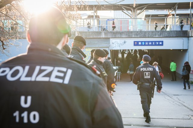 Polizisten haben es in Wien oft nicht leicht