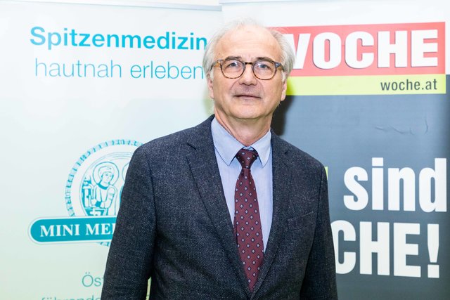 Stellte unterschiedlichste Therapien vor: der Onkologe Herbert Stöger