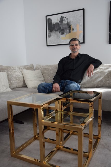 Zuhause fühlt sich Günther Teufl am wohlsten.