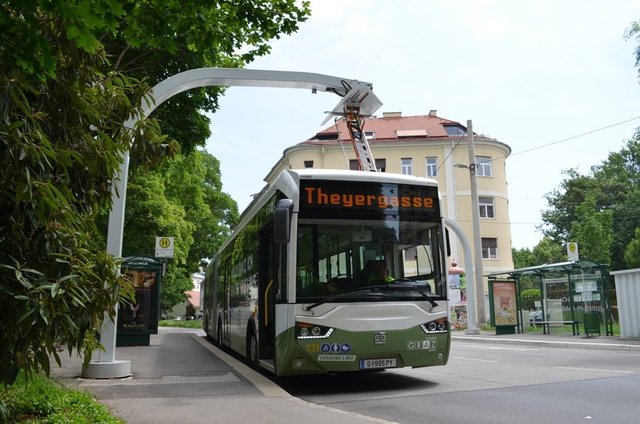 Busse mit Elektroantrieb hat die Holding bereits getestet. In Zukunft sollen auch Wasserstoffbusse in Graz unterwegs sein.