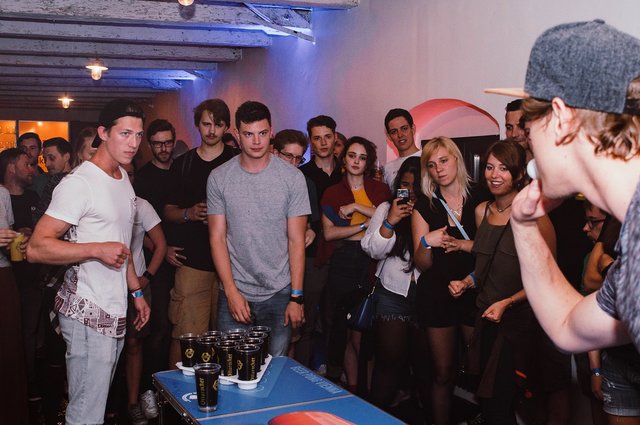 Die größte Beer Pong Party Österreichs steigt am 30. März 2019 in der Ottakringer Brauerei.